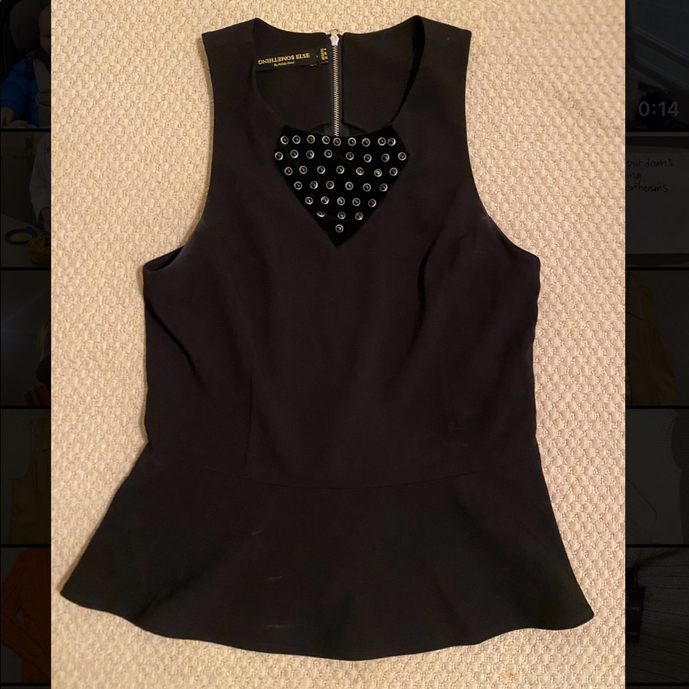 Peplum blouse